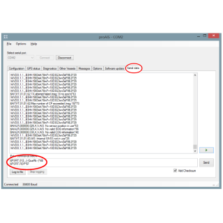 AIS-Transceiver Daten Löschen